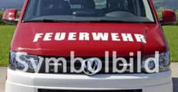 Brand-im-Freien